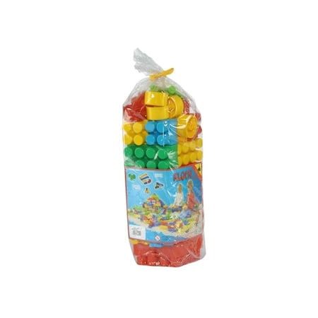 Set cuburi de construit, 30 piese, 56 mm , Multicolor , 3 ani + [2]