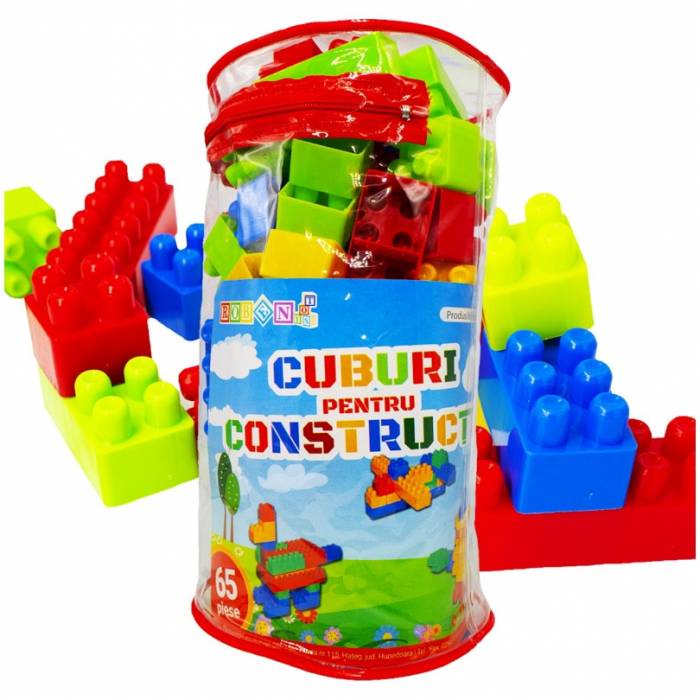 Set cuburi Roben Toys, 65 piese [7]