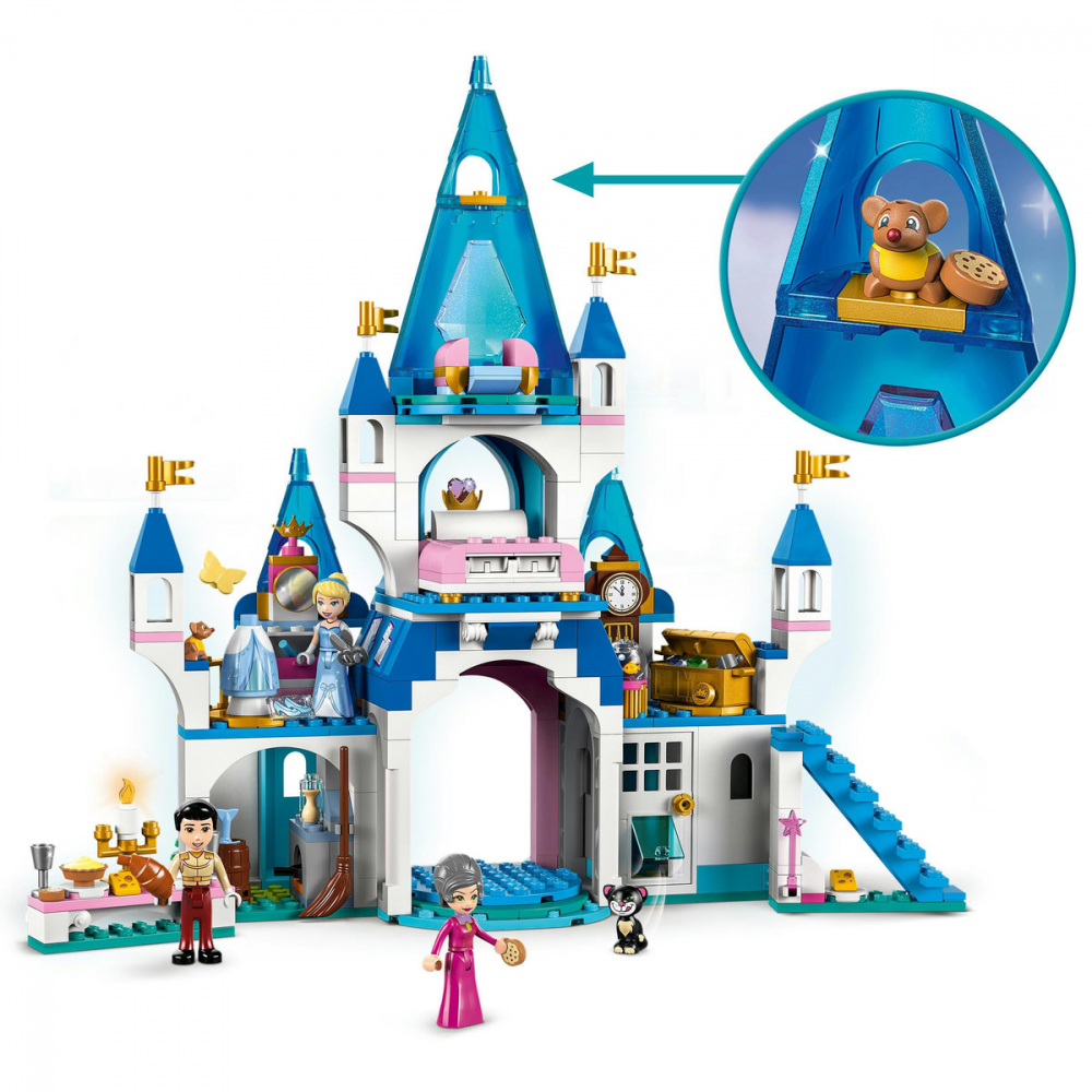 Set de Constructie Lego Disney - Castelul Cenușăresei și al lui Făt-Frumos  43206 [5]