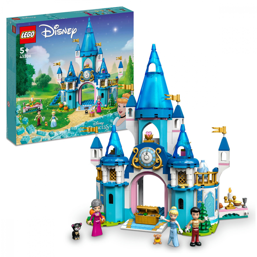 Set de Constructie Lego Disney - Castelul Cenușăresei și al lui Făt-Frumos  43206 [1]