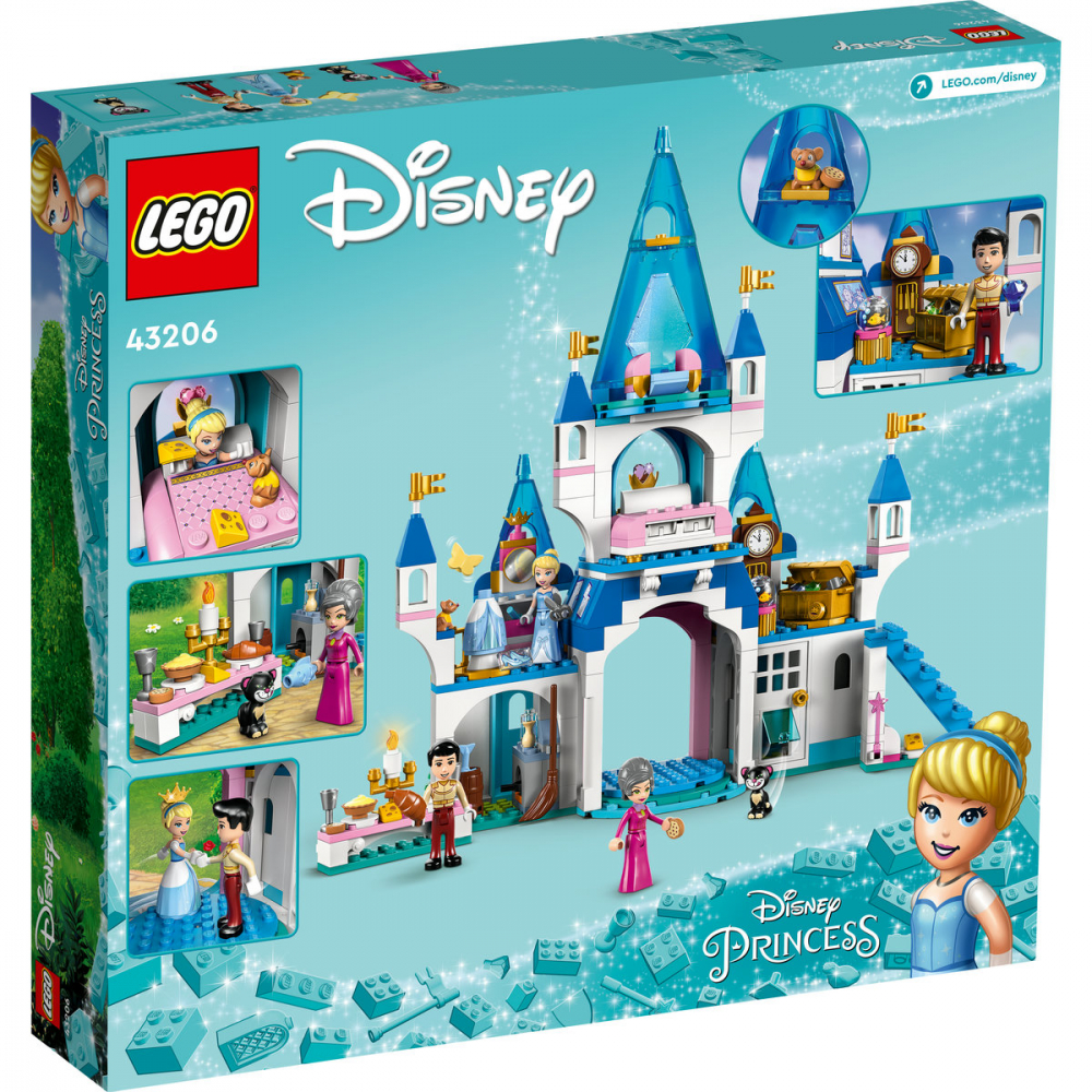 Set de Constructie Lego Disney - Castelul Cenușăresei și al lui Făt-Frumos  43206 [3]