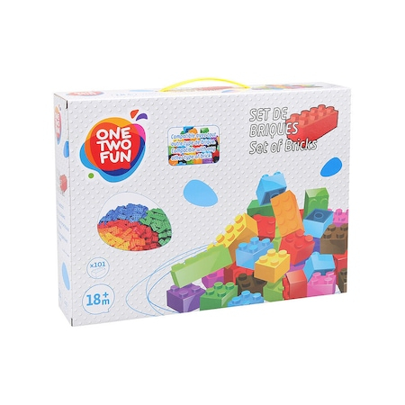 Set De Constructie Mare Building Blocks - 1000 Piese [4]