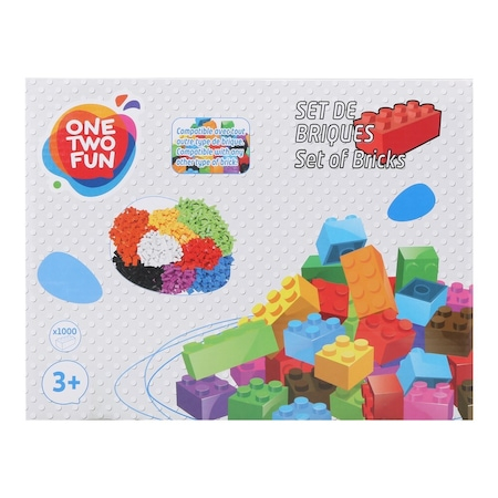 Set De Constructie Mare Building Blocks - 1000 Piese [3]