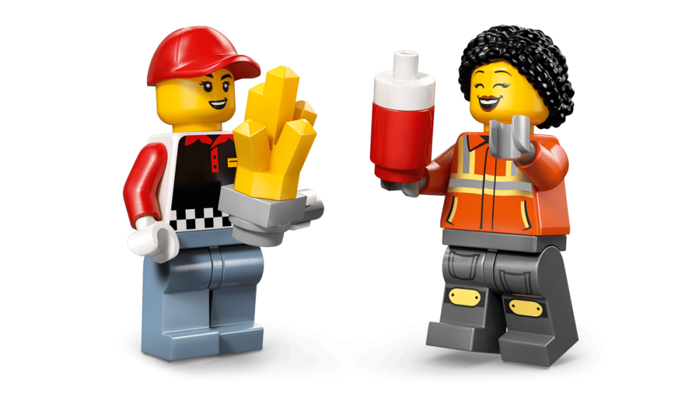 Set de Constructii - LEGO® City - Fries Food Truck (60488)  216 Piese [7]