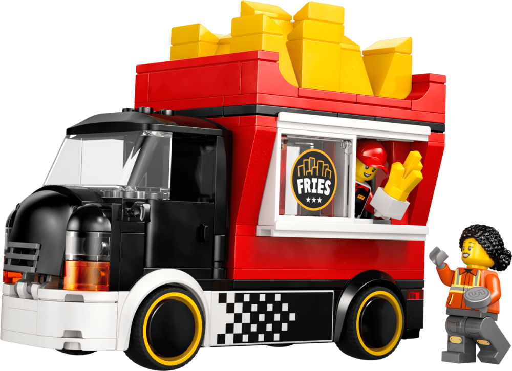 Set de Constructii - LEGO® City - Fries Food Truck (60488)  216 Piese [3]
