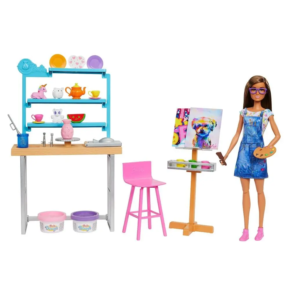 Studioul de Arta Barbie® Relax and Create™ Barbie Mattel,  You can be Anything [6]