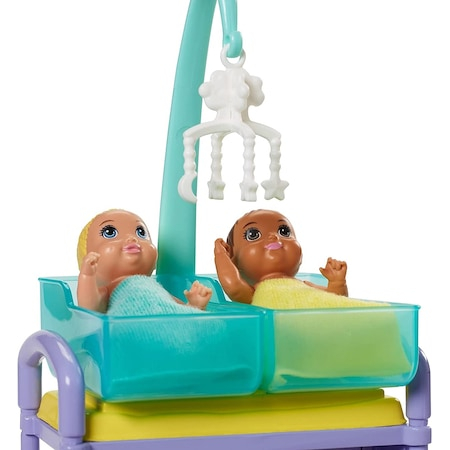 Set de joaca Barbie You can be - Doctor Pediatru, blonda [6]