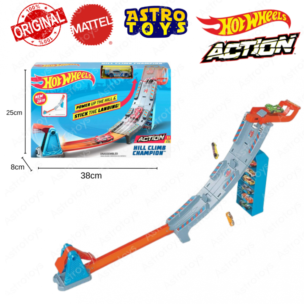 Circuit de Drift - Lansator Track Builder Dragstrip Champion  Hot Wheels Action - Hill Climb Champion [2]