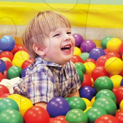 Set de mingi de joaca din plastic moale, Kiddy Kids 100 de bucati, Diametru 7.cm, pentru Spatii de Joaca , Multicolor [4]