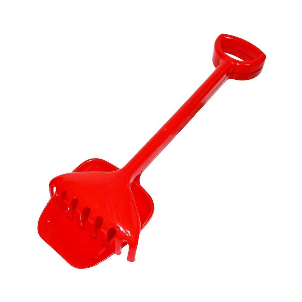 Set gradinarit pentru Copii,  Roaba  de Jucarie Albastra + Set Lopata si Grebla Rosii [6]