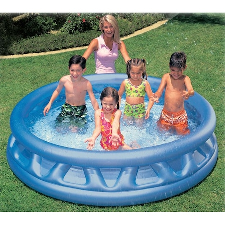 Set Piscina Gonflabila Intex pentru copii 188 x 46cm, 810 Litri, Albastru [1]