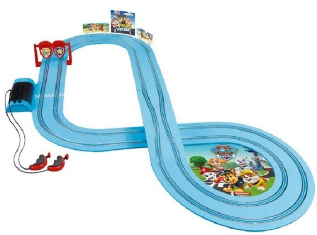 Set Pista de Curse cu 2 Masinute - Carrera Race & Rescue Vehicle Track Paw Patrol On the Double, 2,9 Metri [4]