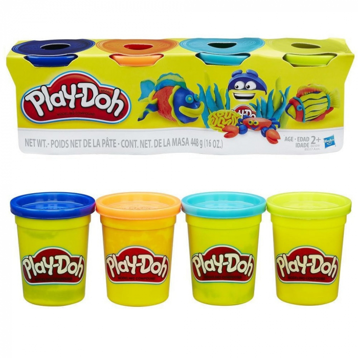 Set Play-Doh Hasbro B6509, 8 bucati, Multicolor [1]