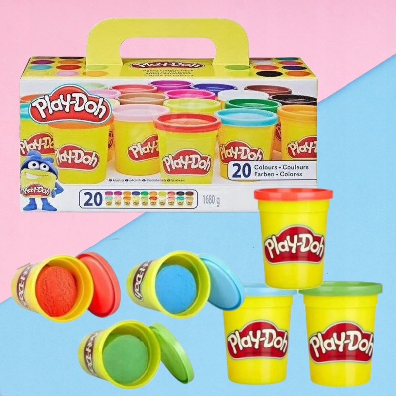 Set Play-Doh - Super culori, 20 cutii - Set pasta modelabila  Super Colour Pack 20 culori [3]