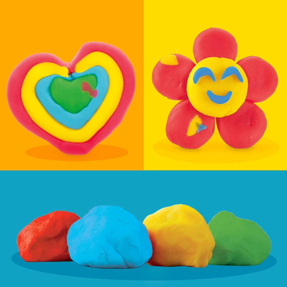 Set  Multicreativ Play-Doh - Super Culori, 18 Cutii - Set Pasta Modelabila  Super Colour Pack 18 culori diferite [4]