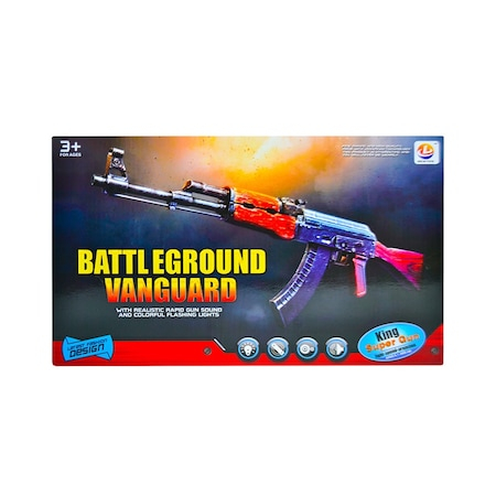 Set Pusca Mitraliera tip Ak-47 cu baioneta si luneta, kalashnikov, 49x20 cm ,3 piese [2]