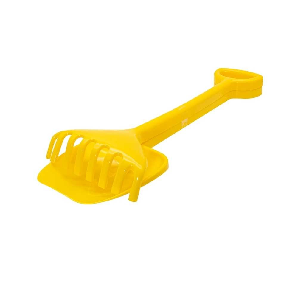Set Roaba de Jucarie  Verde  pentru Copii, Cu Lopata Si Grebla Galbene ,3 piese, 69x29x25 cm [7]