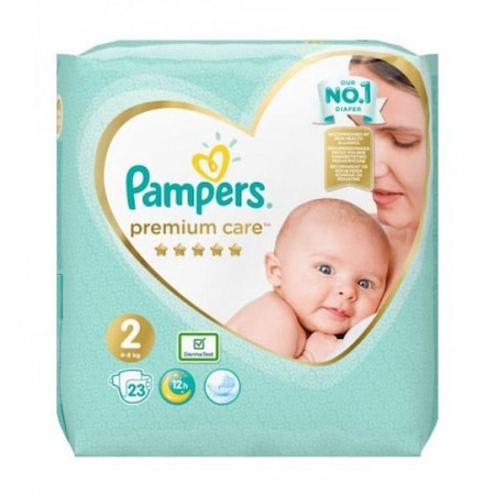 Set Scutece Pampers Premium - Marimea 2, 4-8 kg, 6 x 23 buc = 138 buc / SET [7]