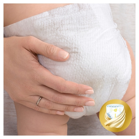 Set Scutece Pampers Premium Nou Nascut - Marimea 1, 2-5 kg, 6 x 26 buc = 156 BUC / SET [4]