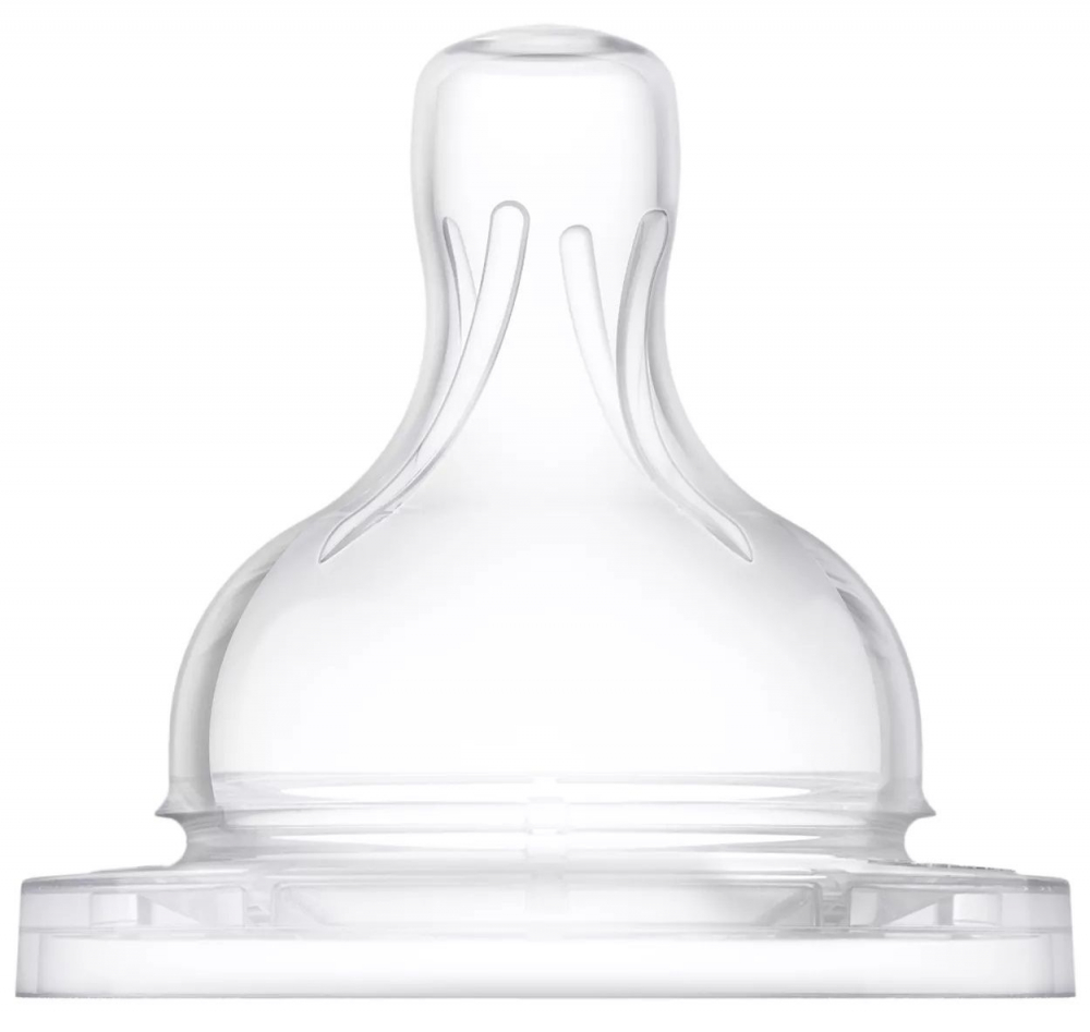 Set tetine PHILIPS AVENT Classic+ SCY761/02, flux nou-nascut, 0 luni+, 2 buc, silicon [6]
