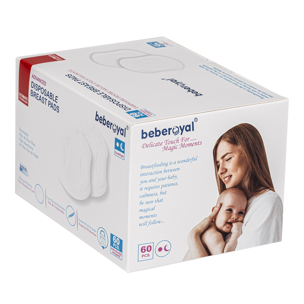 Set X  60 Tampoane Superabsorbante pentru San, asigura protectie, eficienta, mentine pielea uscata si catifelata Night & Day [9]