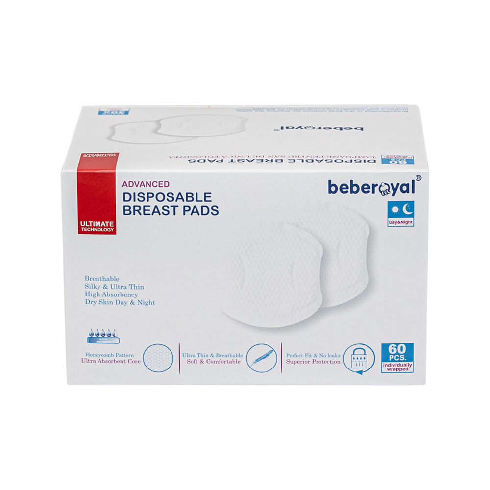 Set X  60 Tampoane Superabsorbante pentru San, asigura protectie, eficienta, mentine pielea uscata si catifelata Night & Day [10]