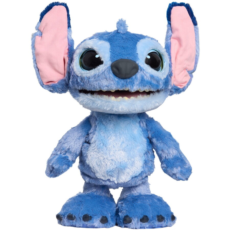 Stitch Ultimate  Disney Just Play -  Stitch Interactive Feature Plush Figure, Cuddly Toy [8]