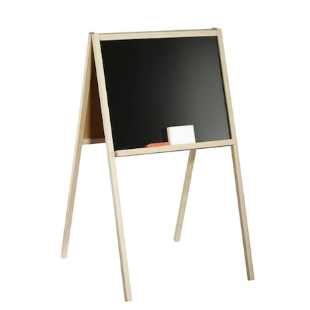 Tablita de lemn cu 2 fete modulara , inaltime 90 cm , Robentoys [2]