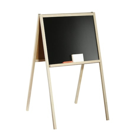Tablita de lemn cu 2 fete modulara , inaltime 90 cm , Robentoys [1]