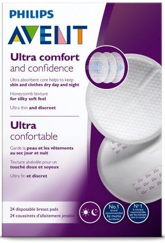 Tampoane pentru,Sani  cu Strat Superior Superabsorbant tip Fagure,  Moale si Confortabil pentru piele - 24 Bucati, Philips Avent [2]