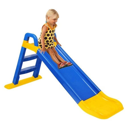 Tobogan copii Doloni 140 cm, albastru/galben [1]