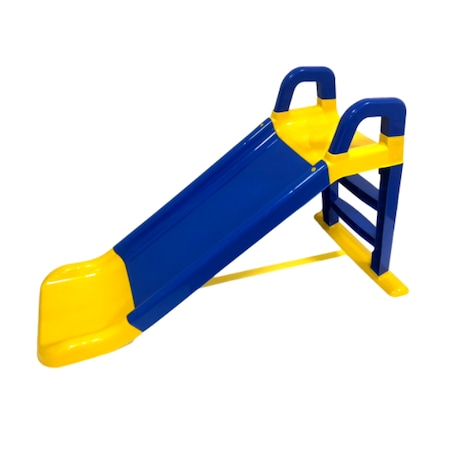 Tobogan de gradina, Royal , Plastic, 140 cm, Galben/Alabstru [2]