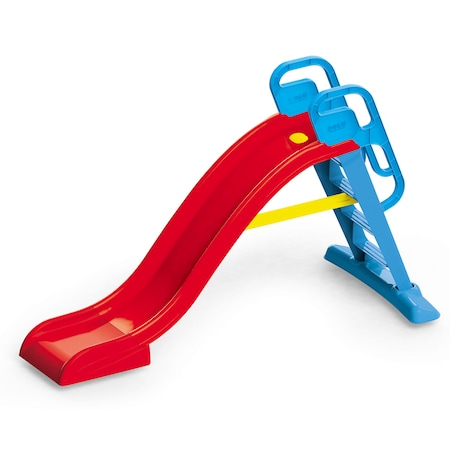 Tobogan  Big Splash pentru Interior sau Exterior,  Unisex,  Dimensiuni  114 x 189 x 85 cm - Rosu cu Albastru [1]
