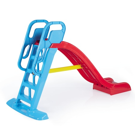 Tobogan  Big Splash pentru Interior sau Exterior,  Unisex,  Dimensiuni  114 x 189 x 85 cm - Rosu cu Albastru [3]