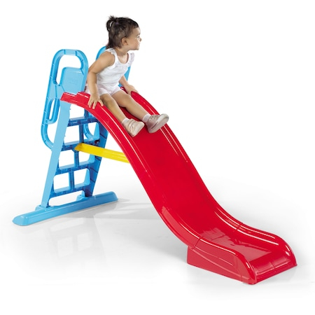 Tobogan  Big Splash pentru Interior sau Exterior,  Unisex,  Dimensiuni  114 x 189 x 85 cm - Rosu cu Albastru [4]