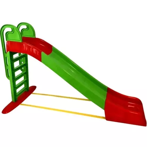 Tobogan Mare  Big Slide , Suprafata Alunecare 243 CM , Anti UV ,  Exterior sau Interior,  Verde/Rosu [2]