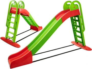 Tobogan Mare  Big Slide , Suprafata Alunecare 243 CM , Anti UV ,  Exterior sau Interior,  Verde/Rosu [3]