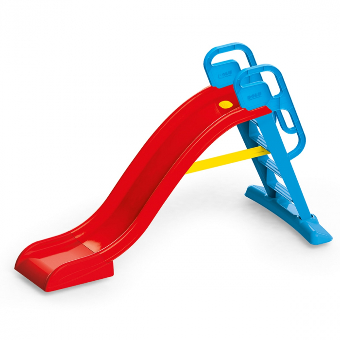 Tobogan Pentru Copii Unisex Big Water Slide, Pentru Interior si Exterior, Suprafata Alunecare 1.80 Metri - Rosu +Albastru [3]
