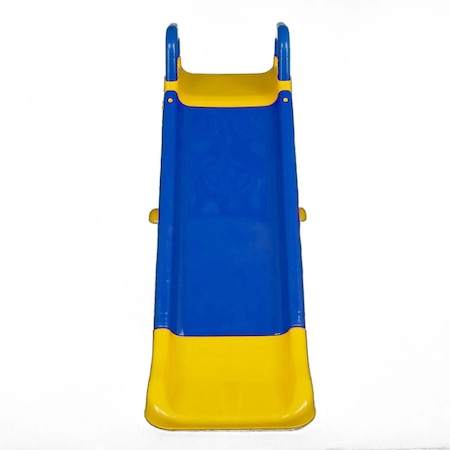 Tobogan pentru Copii, Constructie Durabila si Stabila, Asamblare Rapida, Perfect pentru Casa sau Gradina, 140 Cm, 25 kg Maxim, Albastru/Galben [3]