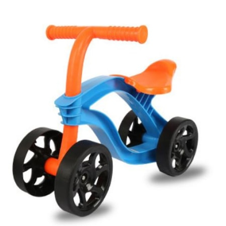 Tricicleta copii fara pedale, Albastru - Portocaliu [2]