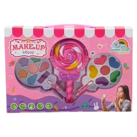 Trusa machiaj pentru fetite cochete cu farduri, rujuri si pensule [2]