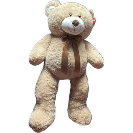 Urs de plus Gigant DeLuxe cu Fundita Aurie - 90 CM [3]