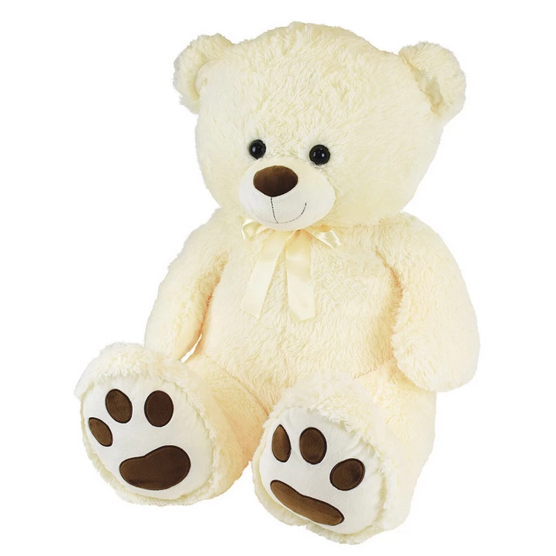 Urs de plus Gigant DeLuxe cu Fundita BEAR W/ RIBBON - 1 Metru [1]