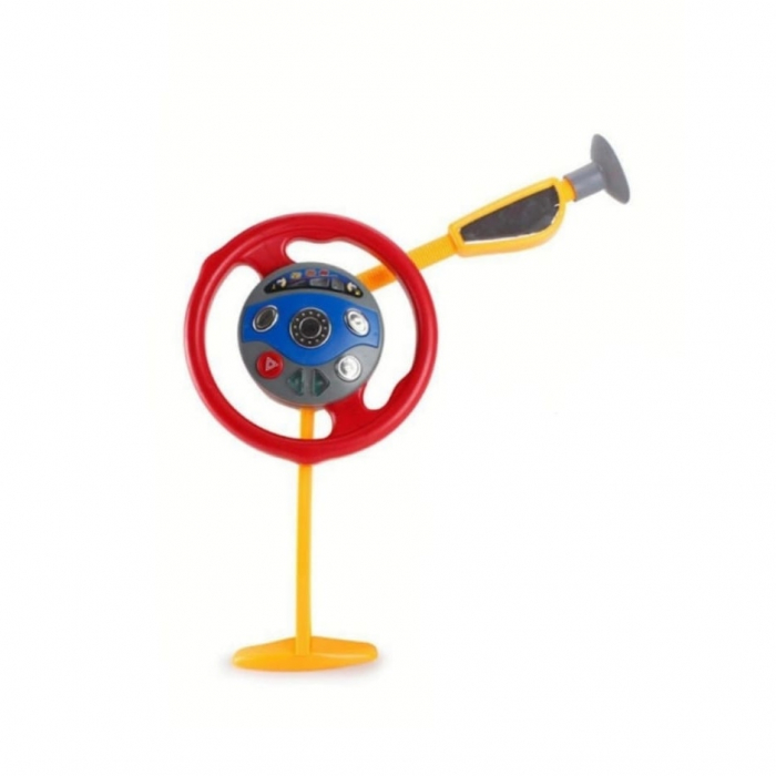 Volan de jucarie Electronic Backseat Driver, multicolor, 24 cm [1]