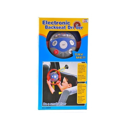 Volan de jucarie,Simulator de Conducere Auto  cu Sunete si Lumini, Multicolor [4]