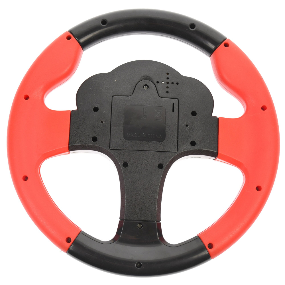 Volan de Jucarie Pentru Copii, Sunete si Lumini - Steering Wheel Rosu/ Negru [7]