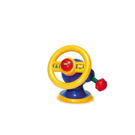 Volan interactiv Tolo cu ventuza si sunete, pentru bebelusi, Multicolor [1]
