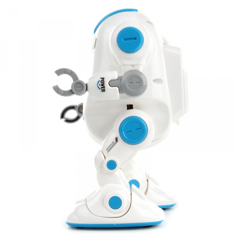 Set Educativ de Constructii -  Roboțel cu Funcții Electrice de mers și funcție de mișcare circulară a brațelor în sus și în jos [3]