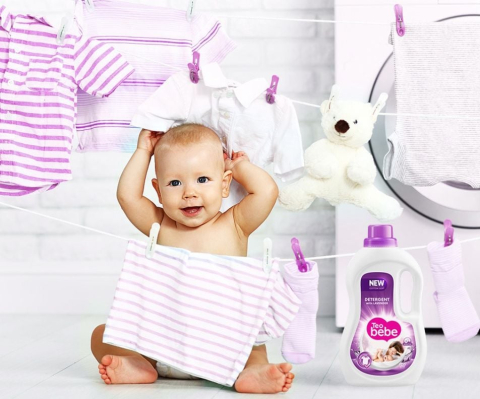 Balsam de Rufe  pentru Copii , Teo Bebe Cotton Soft Lavender, Formula Concentrata, Hipoalergenic, 1.7 l, 68 spalari [7]