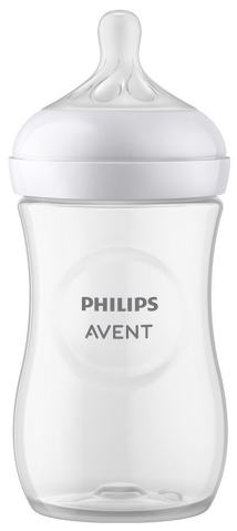 Biberon Philips Avent Natural Response  260 ML, Tetina care functioneaza ca Sanul Mamei, cu Debit 3, Tetina Fara Scurgeri, +3 Luni, fara BPA, Usor de Curatat [5]